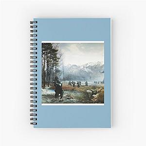 Battlefield 2042 - Forest Chiffon Top Spiral Notebook