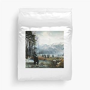 Battlefield 2042 - Forest Chiffon Top Duvet Cover