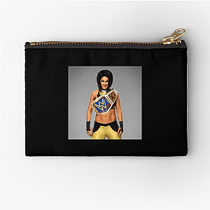 Charismatic In Ring Performer Bayley Zipper Pouches