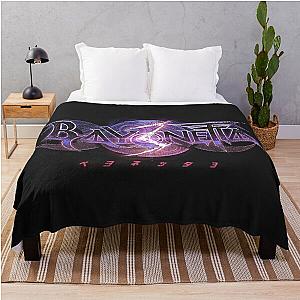 Bayonetta 3 Distressed Logo Throw Blanket