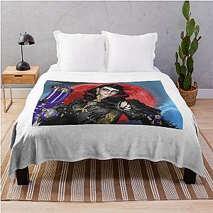 Bayonetta 3 Portrait Throw Blanket