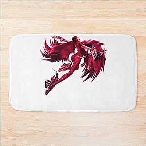 Bayonetta Hack And Slash Video Game Developed By Platinumgames Bayonetta Gift For Fans Bath Mat