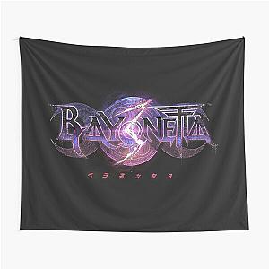 Bayonetta 3 Distressed Logo Tapestry