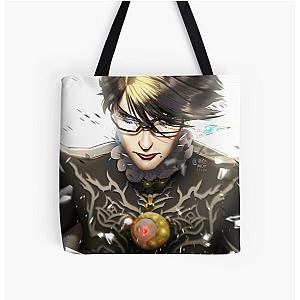 Angy Bayonetta :O (w no blood!) All Over Print Tote Bag