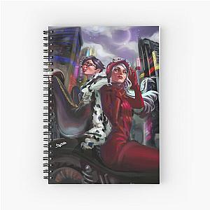 Bayonetta and Jeanne Poster Spiral Notebook