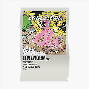 loveworm beabadoobee ep Poster RB1007