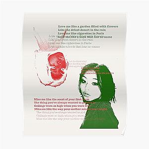 Beabadoobee Ceilings lyrics  Poster RB1007