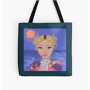 beabadoobee fanart All Over Print Tote Bag RB1007