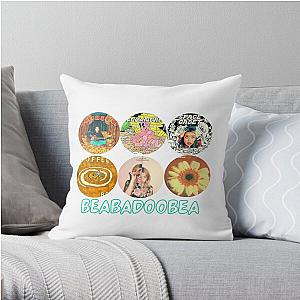 beabadoobee essential album art t shirt | sticker Throw Pillow RB1007