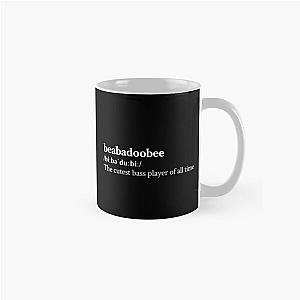 Beabadoobee Aesthetic Cute Quote Lyrics Black Classic Mug RB1007