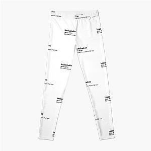 Beabadoobee Aesthetic Cute Quote Lyrics  Leggings RB1007