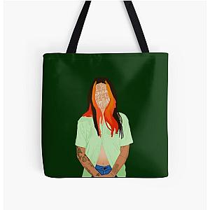 bea miller feel something  All Over Print Tote Bag