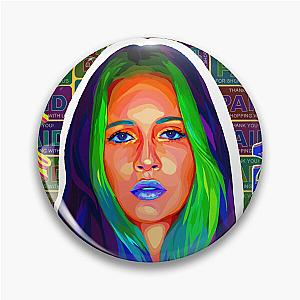 Bea Miller Elated Fan Art Pin