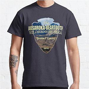 Absaroka-Beartooth Wilderness (arrowhead) Classic T-Shirt RB0211