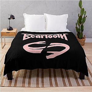 Beartooth Pink Logo Throw Blanket RB0211