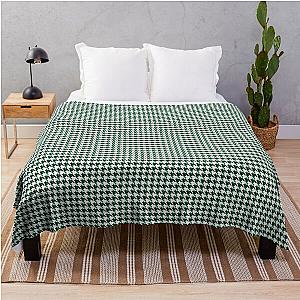 Vintage Hounds tooth Green Beartooth Bear International Throw Blanket RB0211