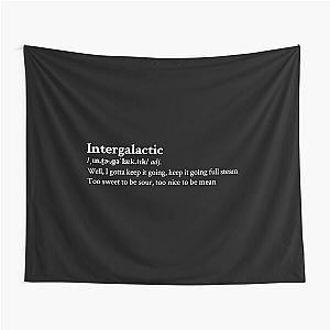 Beastie Boys Aesthetic Quote Lyrics Intergalactic Black Tapestry