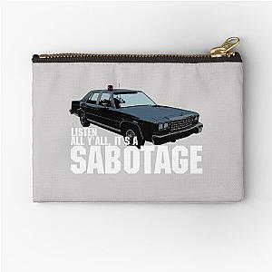 Sabotage Beastie Boys Car Tshirt Zipper Pouch