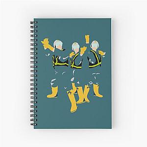 Intergalactic Sabotage Boutique Beastie Boys Old Style   Spiral Notebook