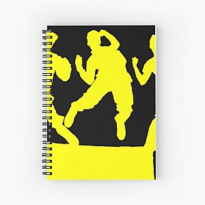 Beastie Boys - Licensed To Ill Yello Silhouette Spiral Notebook