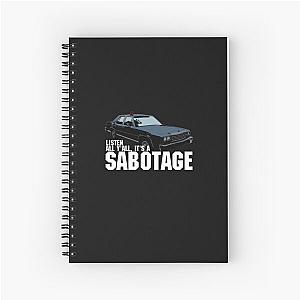 Sabotage Beastie Boys Car   4186 Spiral Notebook