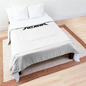 Bebe Rexha logo Comforter