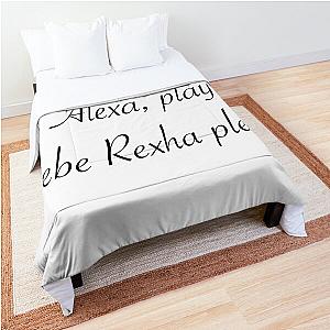 Alexa Bebe Rexha Please Comforter