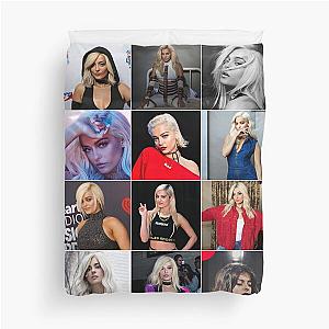 Bebe Rexha Music Photo Collage Duvet Cover