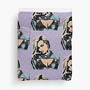 Bebe Rexha pop art Duvet Cover