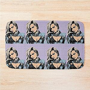 Bebe Rexha pop art Bath Mat