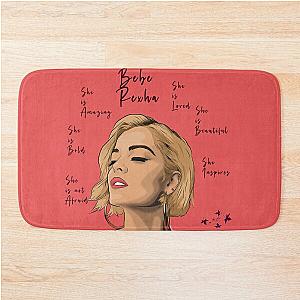 Bebe Rexha Bath Mat