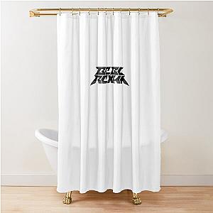 Bebe Rexha logo Shower Curtain