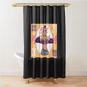 BEBE REXHA Better Mistakes Shower Curtain