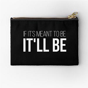 Bebe Rexha - Meant to Be (It'll Be) Zipper Pouch