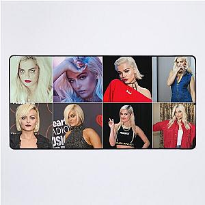 Bebe Rexha Music Photo Collage Desk Mat