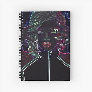 Retro bebe rexha Spiral Notebook