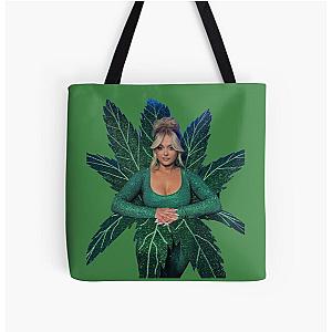 WEEDBE - Bebe Rexha Leaf All Over Print Tote Bag