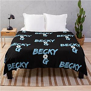 Becky G d Throw Blanket