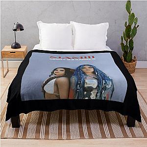 MAMIII becky g karol g album cover 	 Throw Blanket