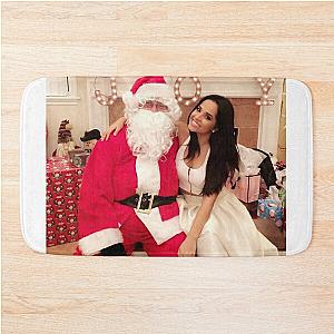 Becky G Christmas Santa Claus Bath Mat