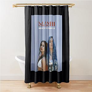 MAMIII becky g karol g album cover 	 Shower Curtain