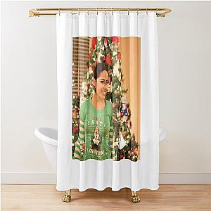 Becky G Christmas Shower Curtain