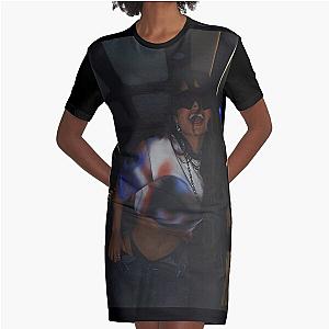 Becky G Sexy Graphic T-Shirt Dress