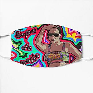 Becky G Chicken Noodle Soup Digital Painting Flat Mask