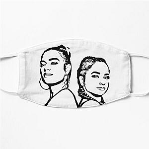 Becky G and Karol G Flat Mask