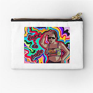 Becky G Chicken Noodle Soup Digital Painting Zipper Pouch