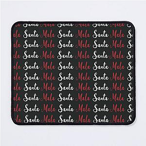 Bad Santa by Becky G (typographic design) Mouse Pad