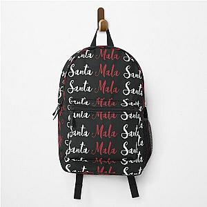 Bad Santa by Becky G (typographic design) Backpack