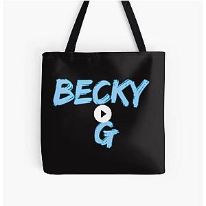 Becky G d All Over Print Tote Bag