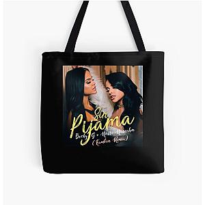 Becky G sin pijama kumbia remix All Over Print Tote Bag